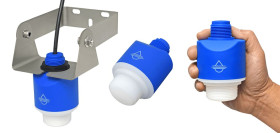 Czujnik poziomu Radar Montaż kołnierzowy SDI-12 PVDF (pigmentowany polifluorek winylidenu) 10