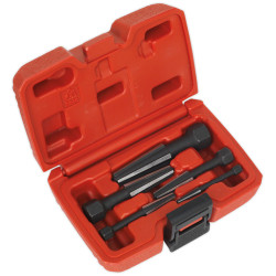 Sealey AK752 Screw Extractor Set 5pc Double Edge