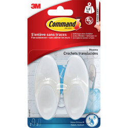 3M BATH18FGN Command™ Bad medium hook 86 x 35 x 29 mm White 2 pc