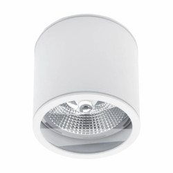 CHLOE AR111 NATYNKOWA GU10 250V IP44 118x114mm BIAŁY okrągła