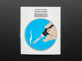 Soldering - Sticker! [Discontinued]