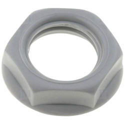 Cliff CL1410 Nut Grey 1pc Suits 6.35mm Jack Installation Couplings