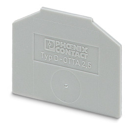 Pokrywa zamykająca Pokrywa końcowa Phoenix Contact Bloki zaciskowe do szyny DIN
