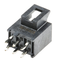 Wtyk PCB 6-pinowe raster: 2.5mm 2-rzędowe Molex Przewlekany 7.5A 250 V