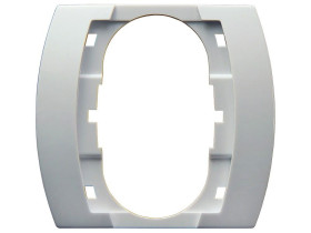 GAZELA Ramka do gniazda podwójnego schukobiały RG-2J/00 OSPEL