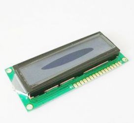 WYSWIETLACZ LCD 2x16 80x36 niebieskie podświetlenie