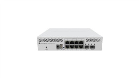 Switch 8X Rj45 2.5Gb/S, 2X Sfp+, Routeros L5, Desktop Mikrotik Crs310-8G+2S+In