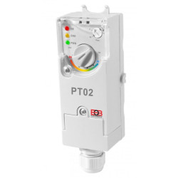 Termostat PT02 przylgowy do pomp C.O. ELEKTROBOCK regulator temepratury do rur