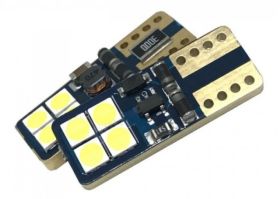LED 12V T10 1,9W BIALA PLASKA