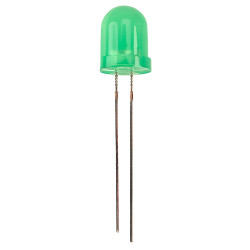 Kingbright L-793GD 8mm Green LED High Intensity