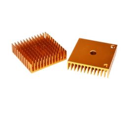 Złoty Radiator z Aluminium 40 x 40 mm