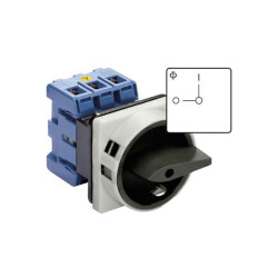 Kraus & Naimer KG10B.T103/01.E Isolator Switch Lockable 20A 90° Black