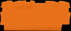 2000-1492 End plate for 2000 series, orange