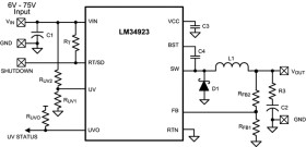 80V, 600 mA Constant On-Time Buck Switching Regulator