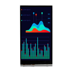 Wyświetlacz LCD TFT 5cal IPS TFT 720 X 1280pikseli USB I/F Tak Midas