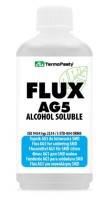 AG741.1 Topnik do lutowania SMD FLUX AG5 bezkalafoniowy - w płynie 100ml z pędzelkiem