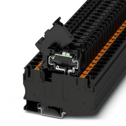 Złączka szynowa bezpiecznikowa Phoenix Contact 0.5 → 16AWGWciskane PT 10 10A 250 V