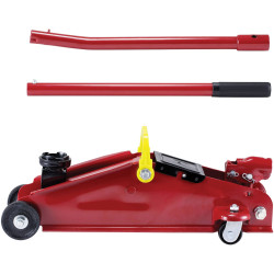 Toolcraft TO-8578956 Floor Jack 2t Hydraulic Lift 135-335mm 2000kg Capacity