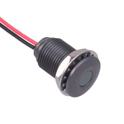 Q10F5ACXXG12E Green 10mm 12VDC LED Panel Indicator IP67 APEM