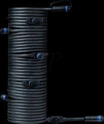 93931 Outd P&amp;S Cable 15m 1 in-7 out IP68