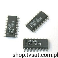MAX202CSE-T RS232 Transceivers 5V SMD-SO16 MAXIM