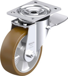 Blickle 917960 L-ALB 150K-ST Rolka obrotowa z blachy stalowej Średnica koła: 150 mm Maksymalne obciążenie: 400 kg 1 szt.