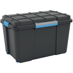 KIS 241508 Scubba Storage Box 735x460x445mm Grey-blue Stackable