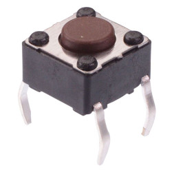 PHAP5-30VA2A2T2N2 4.3mm Height 6mm x 6mm Through Hole Tactile Switch 160g APEM