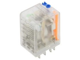 Przekaźnik elektromagnetyczny 4PDT 24VDC Istyków max: 5A IP20 7760056189
