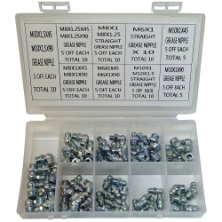 Lumatic 54-7014 Grease Nipple Selection Box Metric