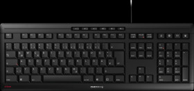 JK-8500DE-2 Keyboard - USB - black - German