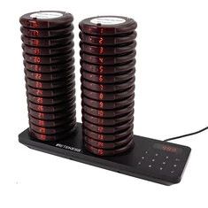 System powiadamiania restauracji Retekess,bezprzewodowy system wibracyjny,urządzenie do wołania,20/30 sztuk,powiadamiacz Coaster