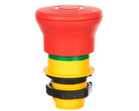 Napęd przycisku bezpieczeństwa czerwony φ 40mm, odblokowanie przez pociągnięcie, do zatrzymania awaryjnego wg ISO13850 LPCB6744