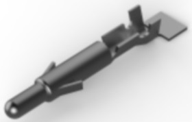 Pin contact, 0.2-0.8 mm², AWG 24-18, crimp connection, tin-plated, 926896-1