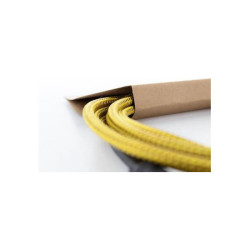 Cordial 14764 Jack Instruments Cable Yellow Fabric coating 3 m Black