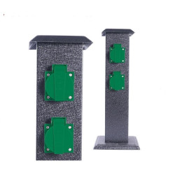 Słupek ogrodowy 4 gniazda hermetyczne IP44 SO-02 OG/0006