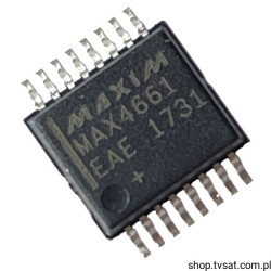 MAX4661EAE+ Analog Switch Quad SPST SMD-SSOP16 MAXIM