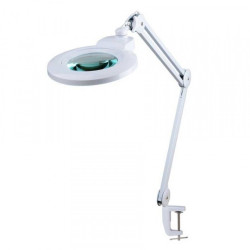 Lampa z lupą 8D 8 dioptrii - 9006LED-127-8D - wymienna optyka regulacja intensywności światła - biała