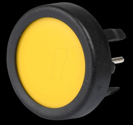 Schurter button 1241.1104.7091, yellow