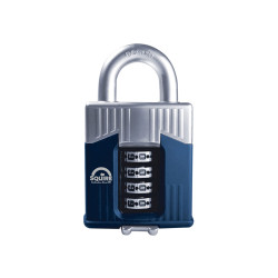 Squire WARRIOR COMBI 55 Warrior High-Security Open Shackle Combi Padlock 55mm