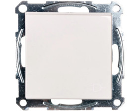 Merten System M Gniazdo pojedyncze Schuko 16A IP20 z klapką biel polarna MTN2311-0319