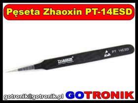 Pęseta antystatyczna ESD Zhaoxin PT-14ESD