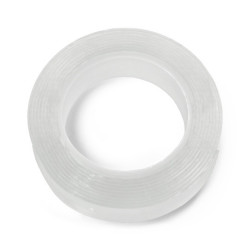 Dwustronna taśma montażowa Rebel - transparentna - wielokrotnego użytku