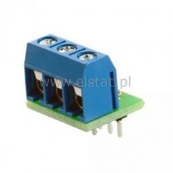 Złącze AK 3-pin do płytki prototypowej