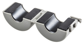 Tuleja ferrytowa średnica otworu 10.9mm Komputerowe urządzenia peryferyjne otwory: 1 Rdzeń toroidalny Ferryt Tak