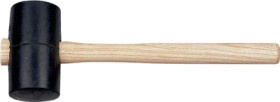Rubber hammer, head Ø 55 mm, 320 mm, 250 g, 3625RM-55
