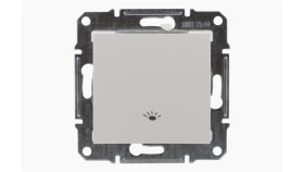 Sedna Przycisk /Światło/ Kremowy Sdn0900123