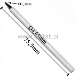 Grot do lutownicy LUT-12Fxx ostry. Średnica 4,7mm