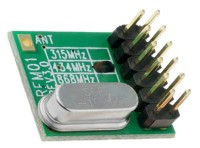 RFM01T433D Hybrydowy odbiornik FSK 433.9 MHz (HOPE MICROELECTRONICS), zasilanie: 2.2...5.4V DC (THT)