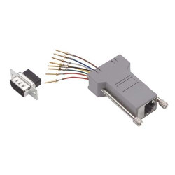 Złącze Ethernet Żeński Złącze RJ45 Kabel L-Com Poziomy